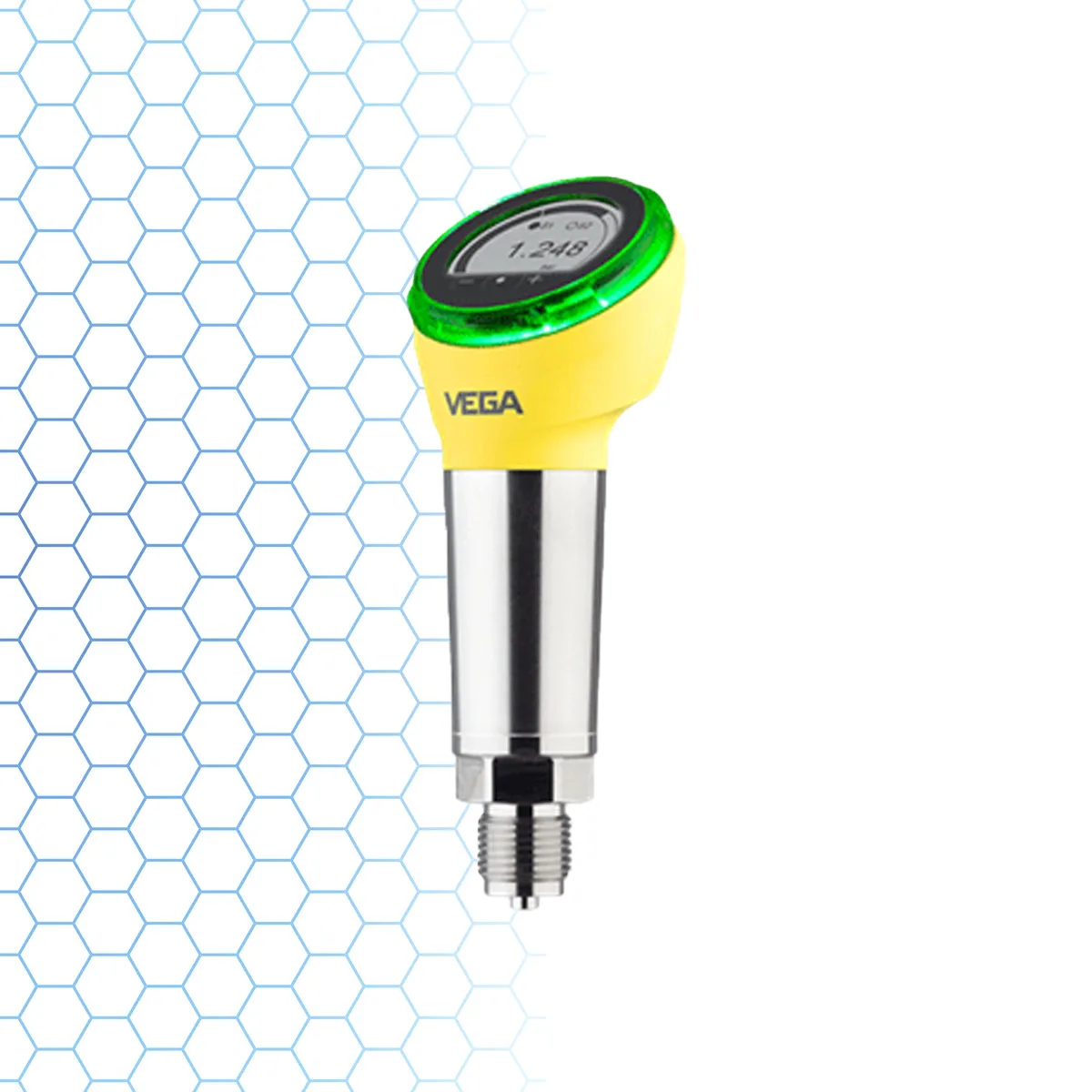 Pressure measurement with ceramic diaphragm