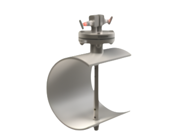 Averaging pitot tube across duct section