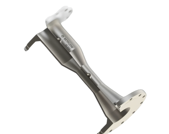 Venturi tube — angled section view